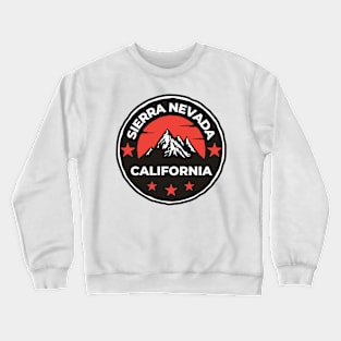 Sierra Nevada California - Travel Crewneck Sweatshirt